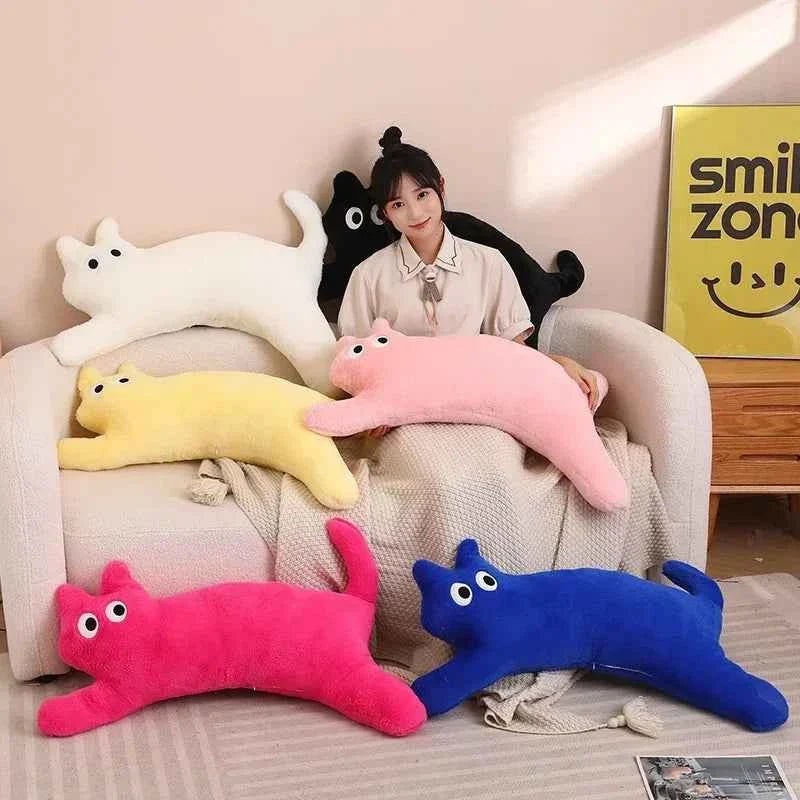100cm Cute Soft Cat Pillow Plush Toys Stuffed Office Gifts