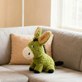 Donkey Dog Plush Toy – Durable Squeaky Chew Toy for Dogs