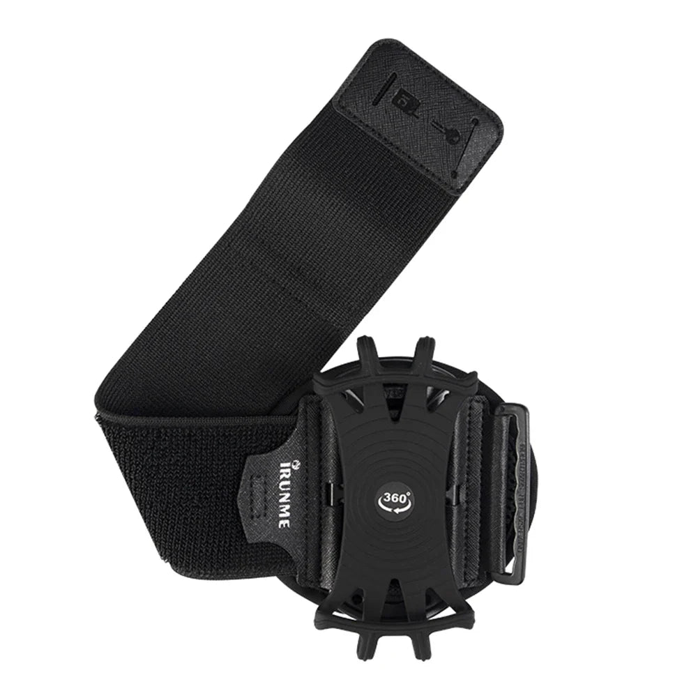 Running Sport Armbands 360 Rotatable Universal Arm Band Case for iPhone 16 15 14 13 12Pro Max Plus Workout Exercise Phone Holder