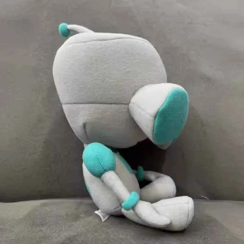 Green Alien Plush Toy – 3D Eyes Soft Stuffed Doll