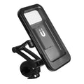 Magnetic Cycling Phone Mount Bag 360° Rotatable and Adjustable Waterproof Shockproof Handlebar Phone Bag for Cycling Navigation
