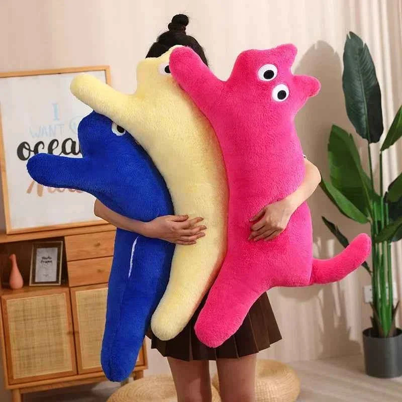 100cm Cute Soft Cat Pillow Plush Toys Stuffed Office Gifts