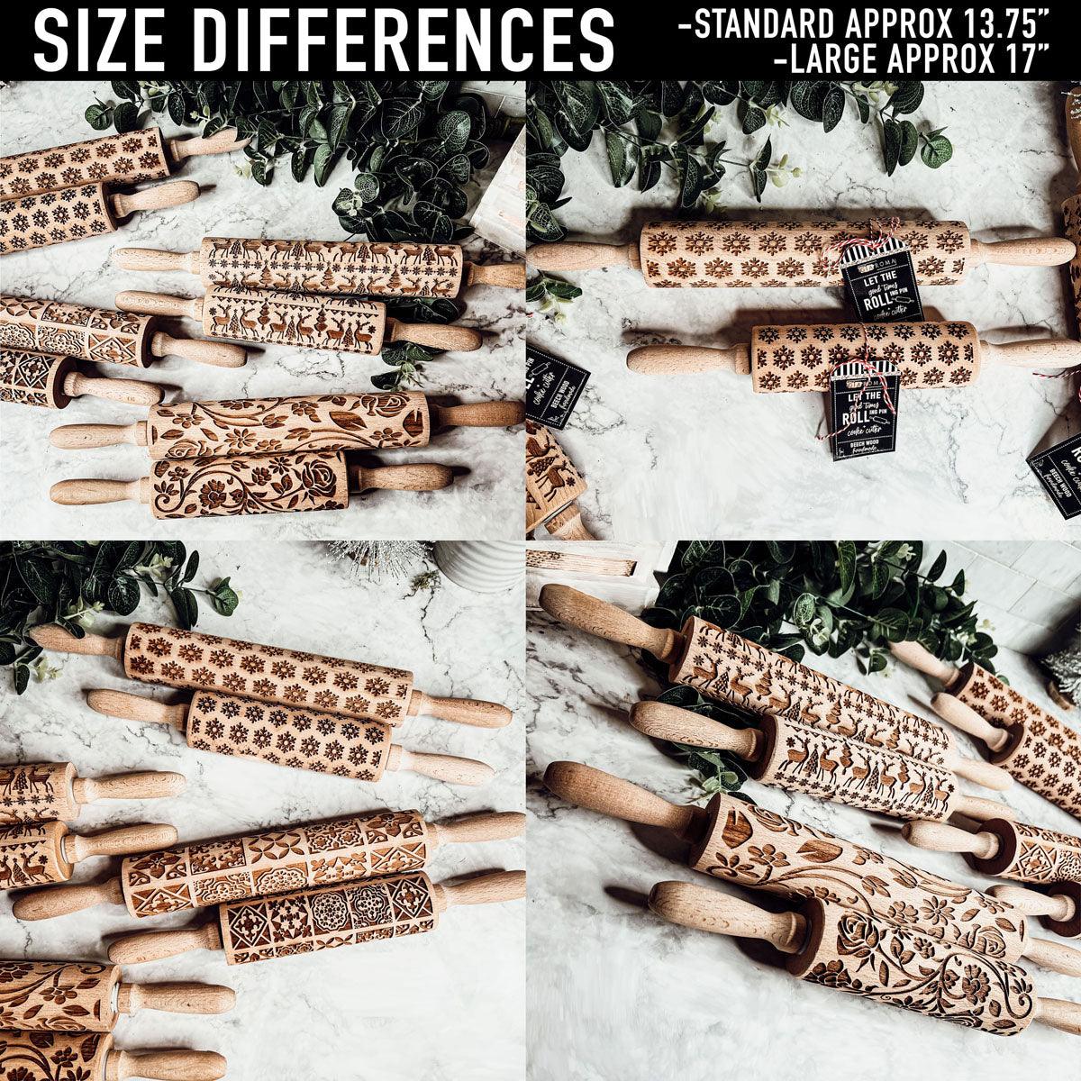Christmas Rolling Pin Set | 10 Styles