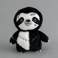 Dark Sloth Plush Toy – Gothic Stuffed Animal Decoration
