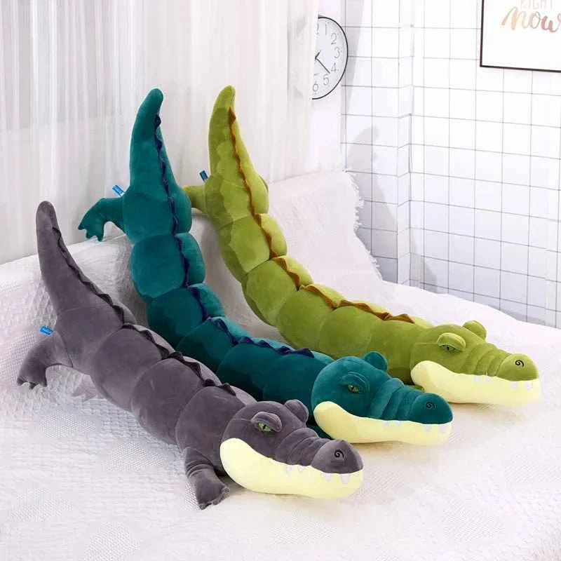 Giant Crocodile Plush Pillow – Long Stuffed Crocodile Body Pillow