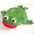 Frog Home Throw Pillow Cushion Sausage Mouth Soft