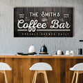 Family Coffee Bar Sign