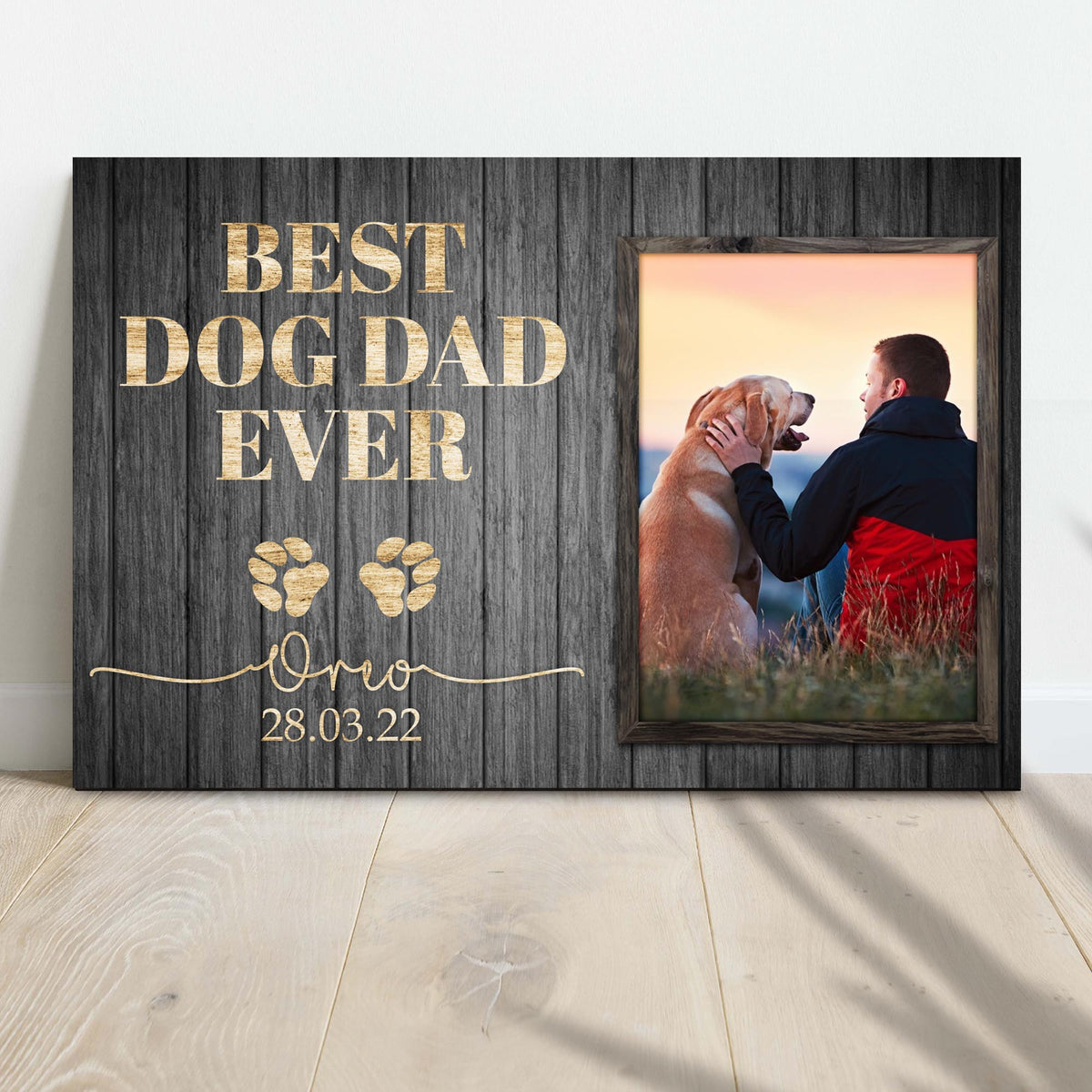 Best Dog Dad Ever Sign II