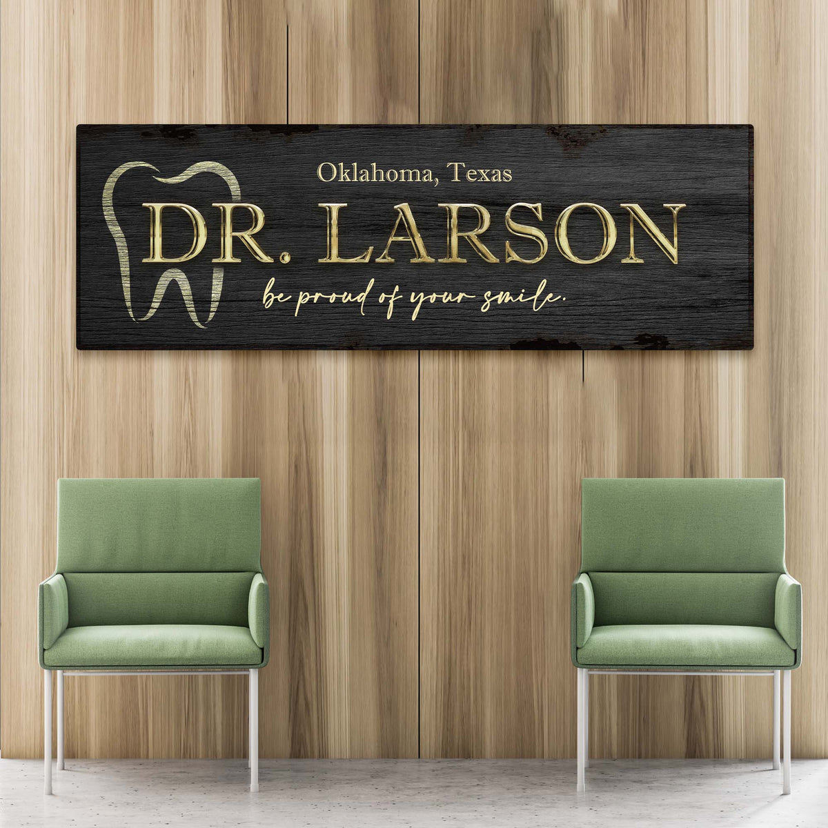Dentist Name Sign