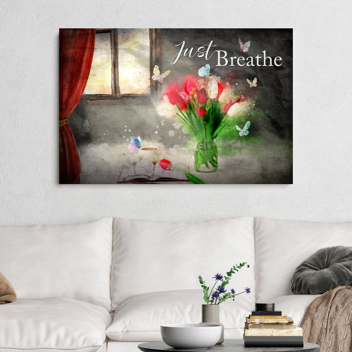 Just Breathe Sign VI