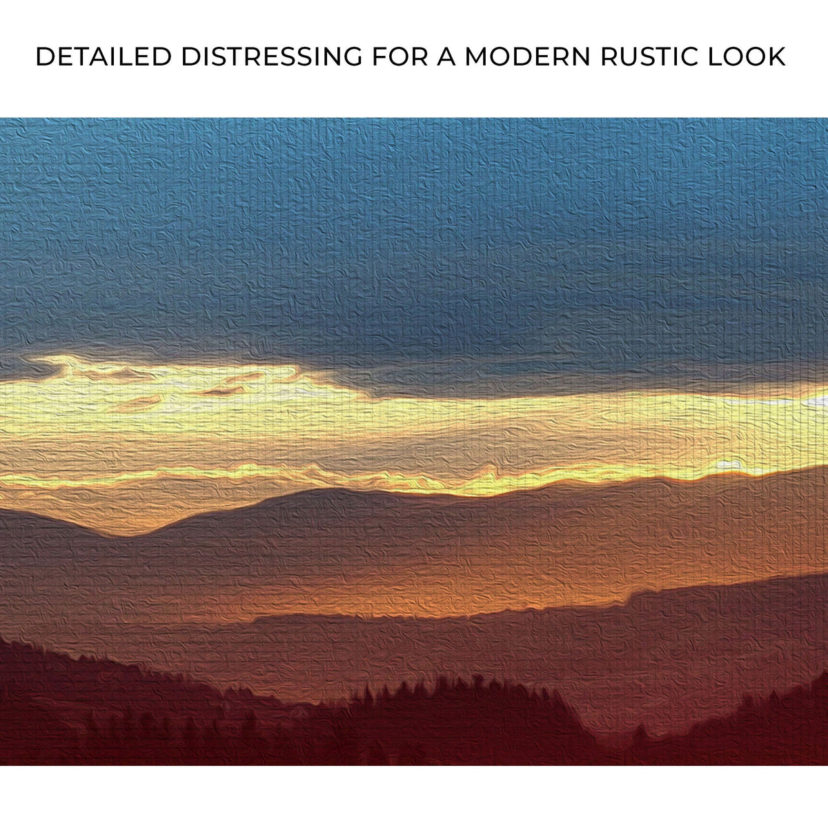 Dear Mountains Canvas Wall Art