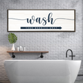 Wash Your Worries Away Sign