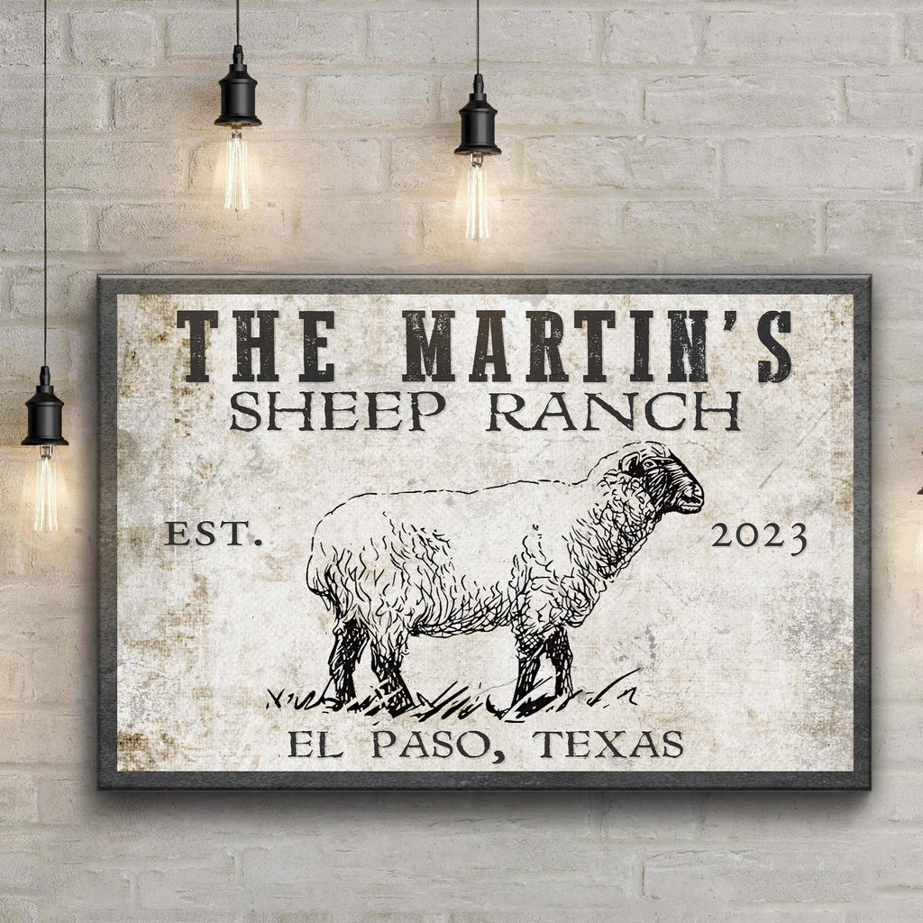 Sheep Ranch Sign II