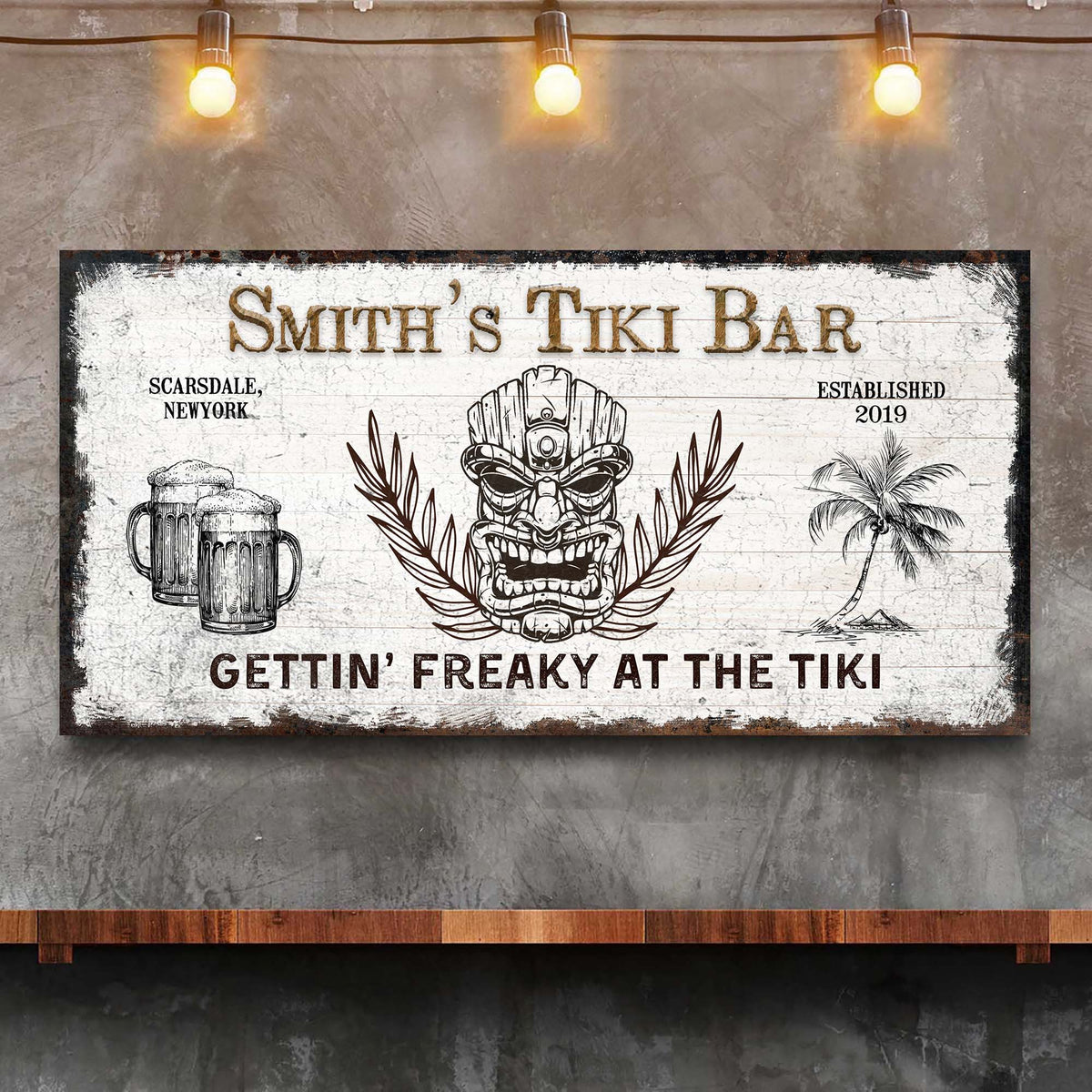 Tiki Bar Sign II