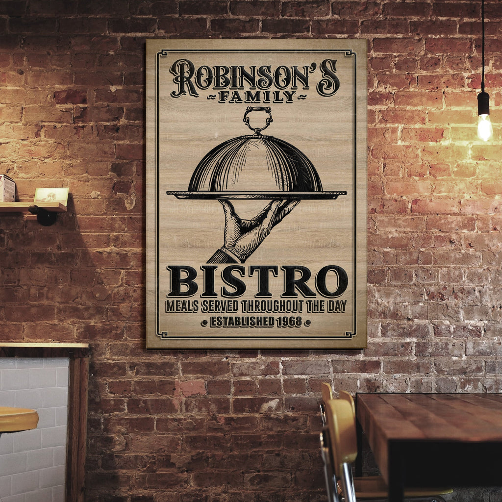 Family Bistro Sign III
