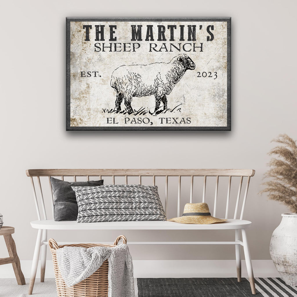 Sheep Ranch Sign II
