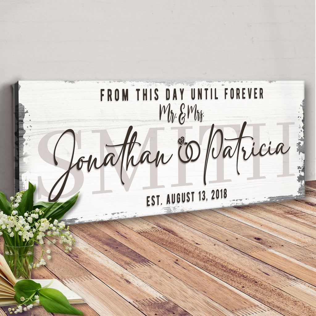 Custom Wedding Sign II