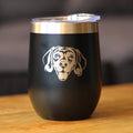 Beagle Face - Wine Tumbler