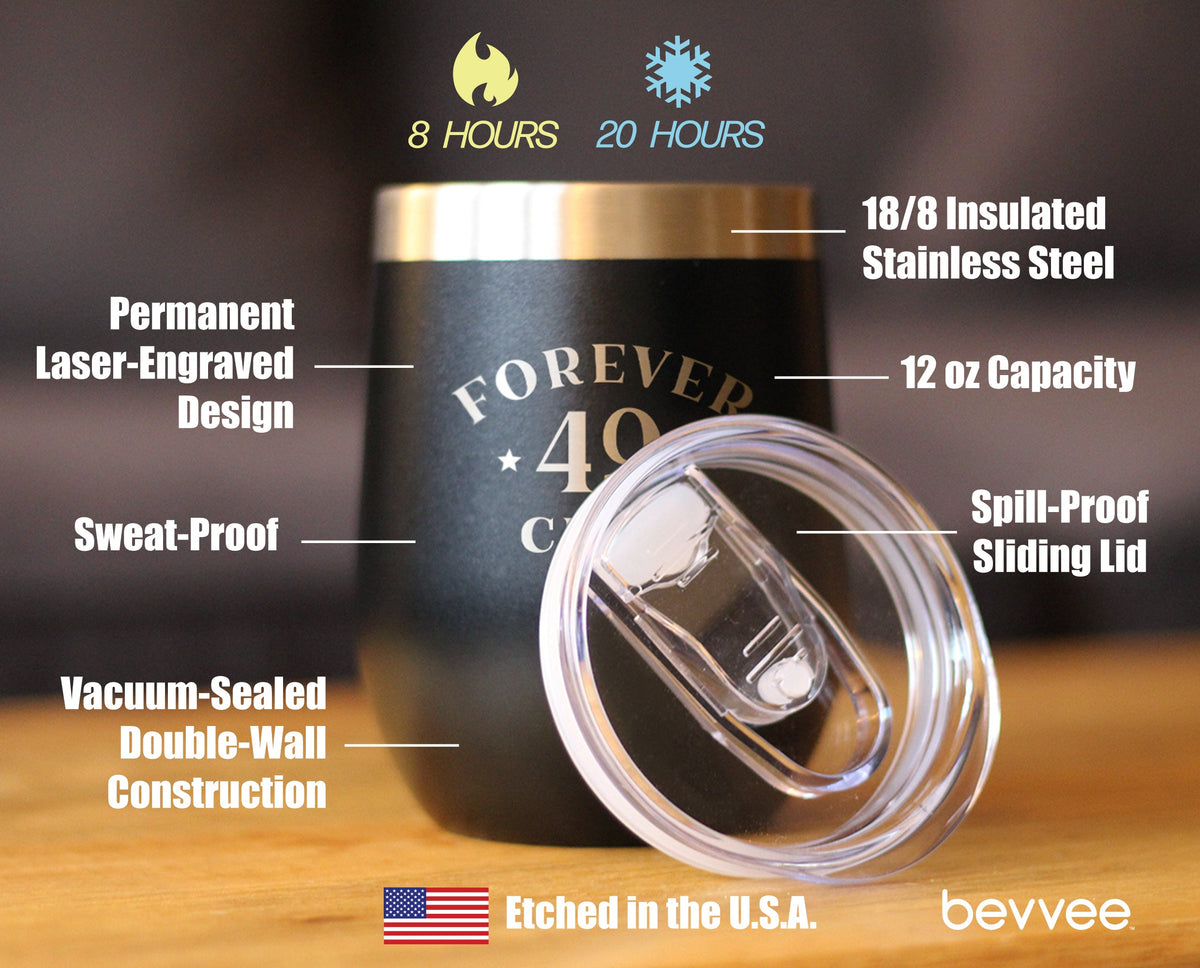 Forever 49 Club - Wine Tumbler