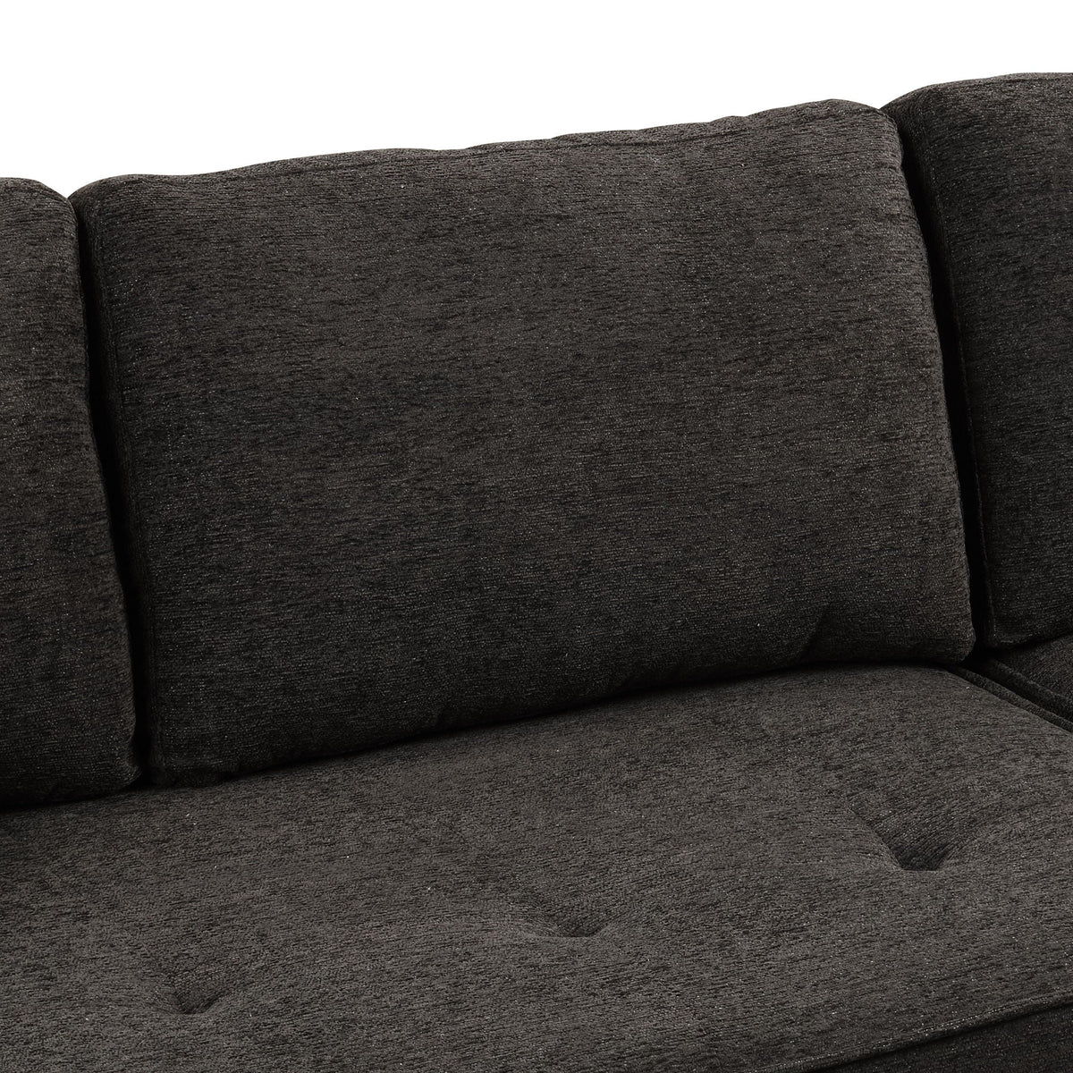 Reversible L-Shape Sleeper Sectional Sofa with Storage Chaise and 2 Stools - Multiple Colors