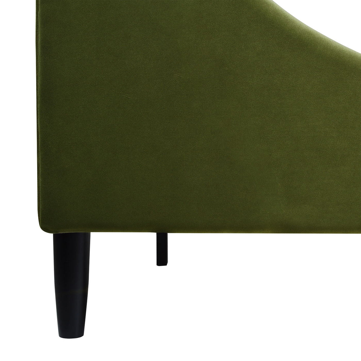 Vertical Tufted Modern Headboard Platform Bed Set with Upholstered Finish - Multiple Colors
