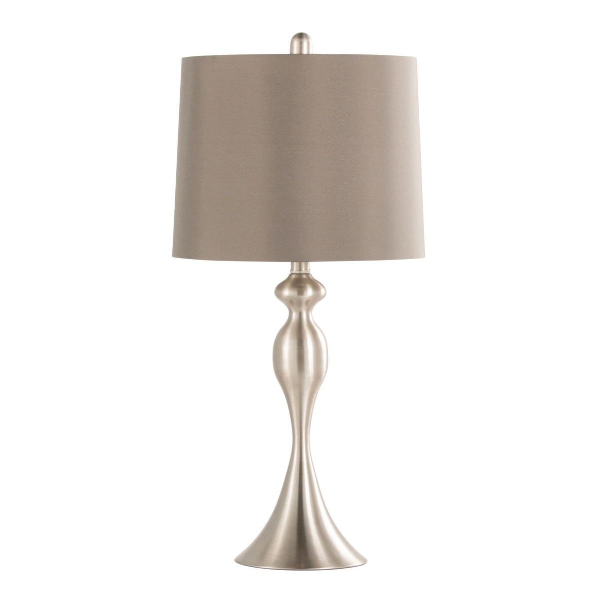 Ashland Contemporary Table Lamp Set with Double-Layer Shade - Multiple Colors