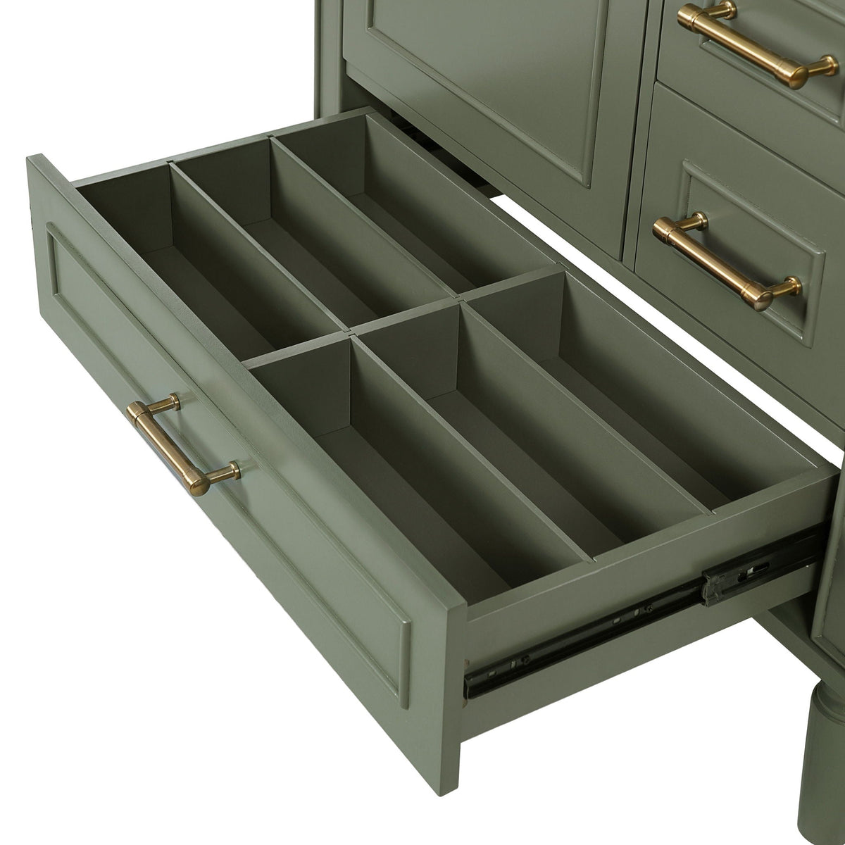Traditional Bathroom Vanity Set with Soft Close Doors - Multiple Colors