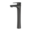 Single Handle Vessel Sink Faucet with Tall Spout - Gray or Black