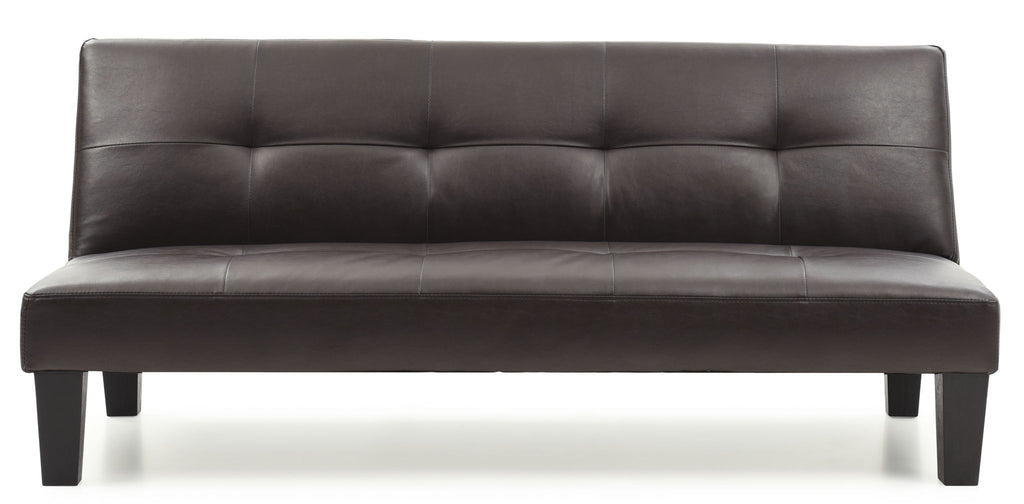 Alan Sofa Bed with Contemporary Design - Black, Dark Brown, Red, Light Brown