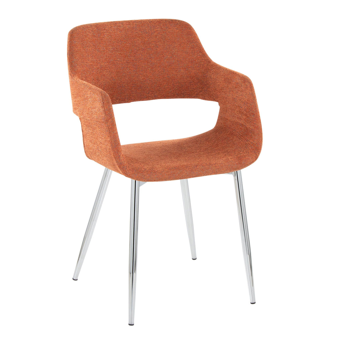 Contemporary Dining Chair Set with Metal Legs – Multiple Colors