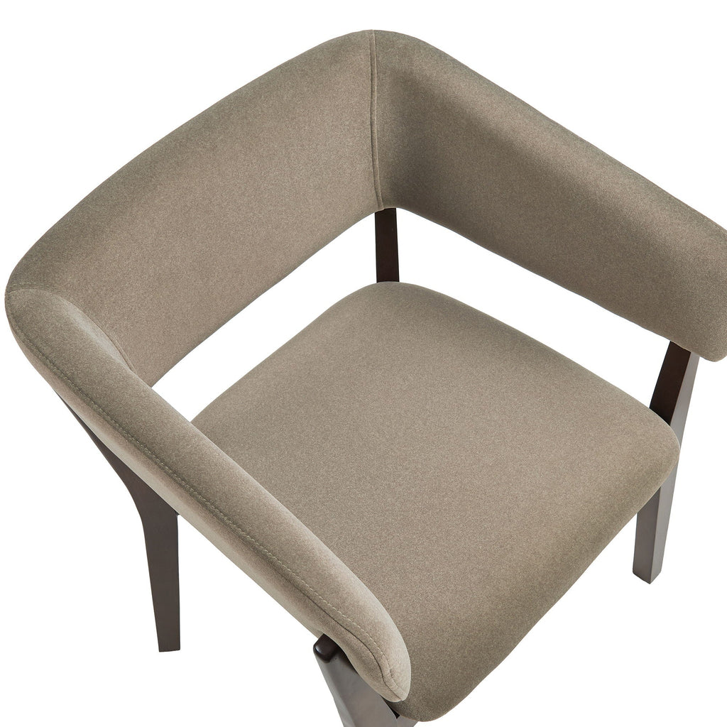 Blake Armchair with Sculptural Frame - Multiple Colors
