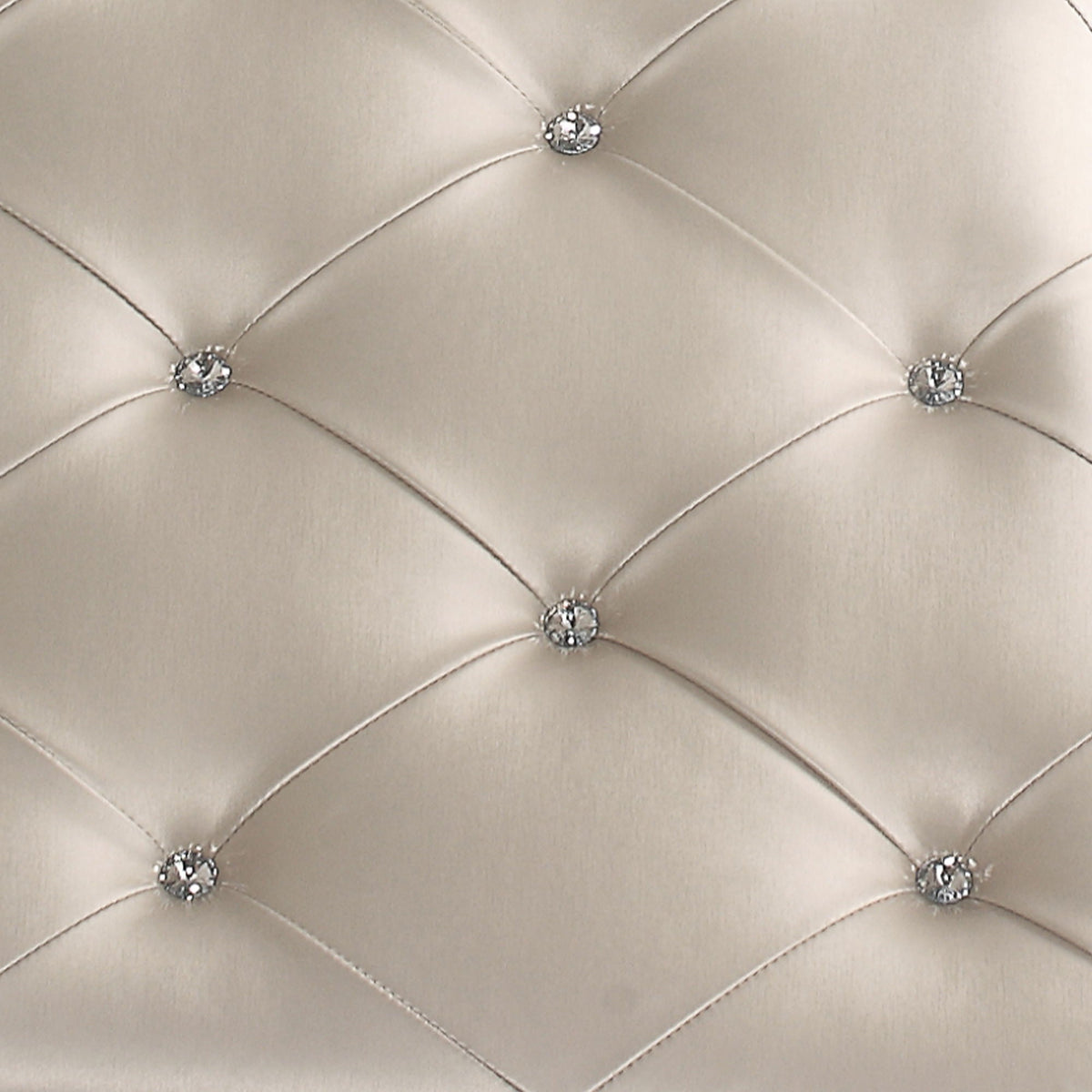 Pearl Silver Storage Bed with LED Headboard – Queen or King