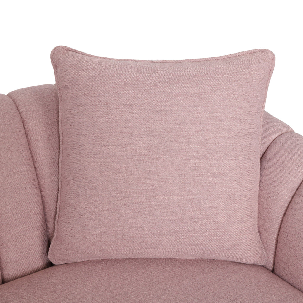 Contemporary 3 Seater Sofa with Button Tufted Accents - Dark Green or Beige