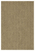 Light Brown Indoor Outdoor Area Rug with Contemporary Design