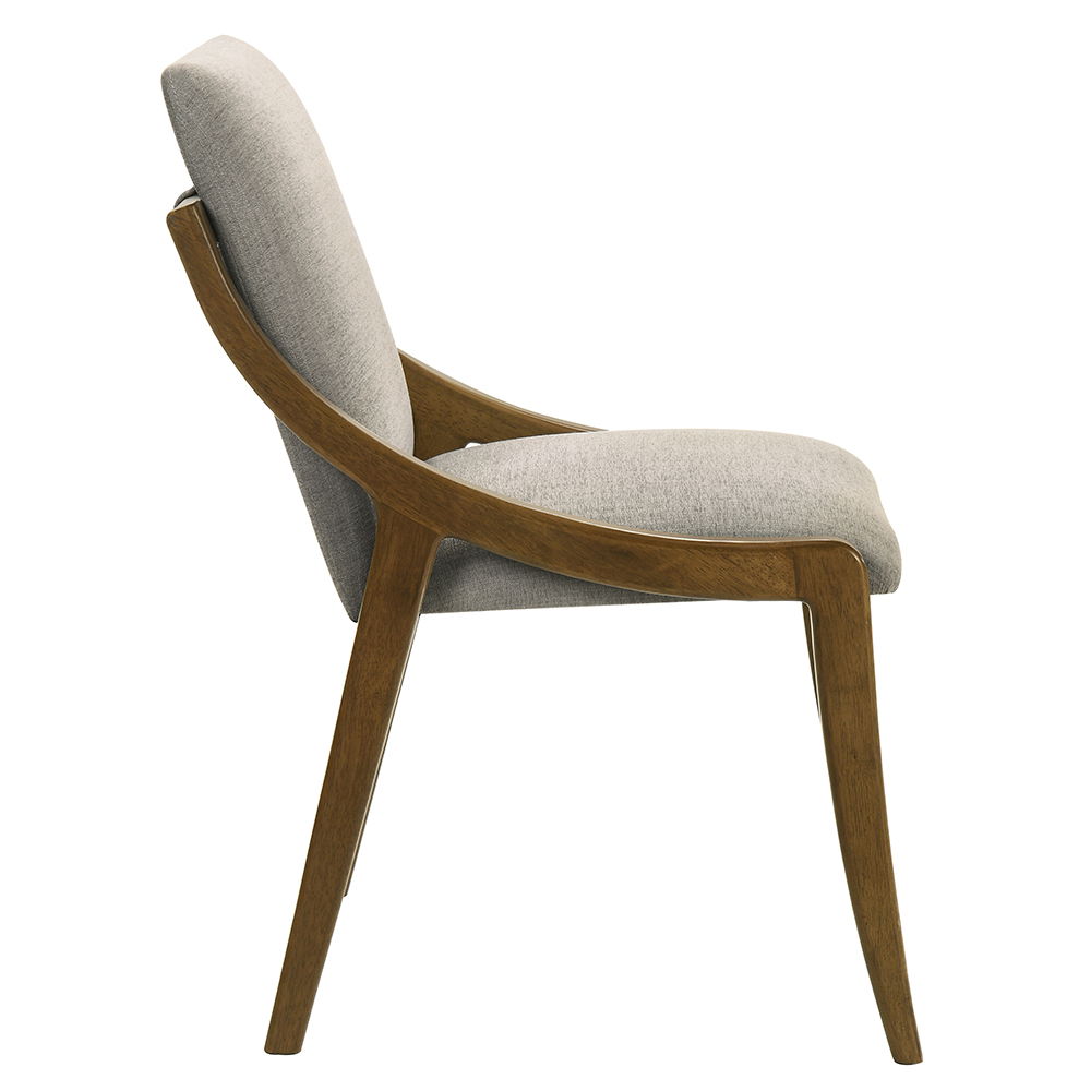 Danzel - Side Chair (Set of 2) - Gray / Vintage Oak