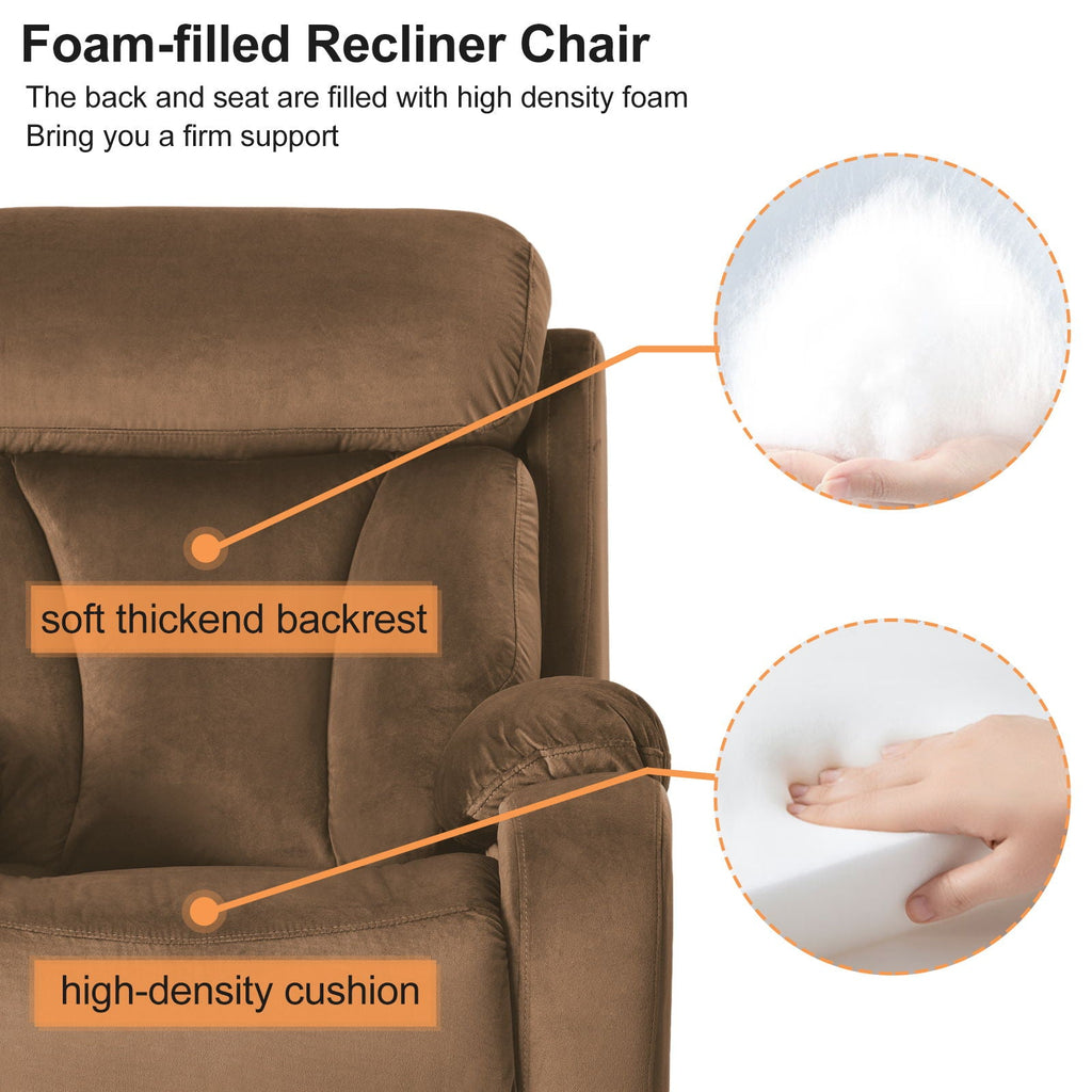 Lift Chair Recliner Power Remote Control - Brown