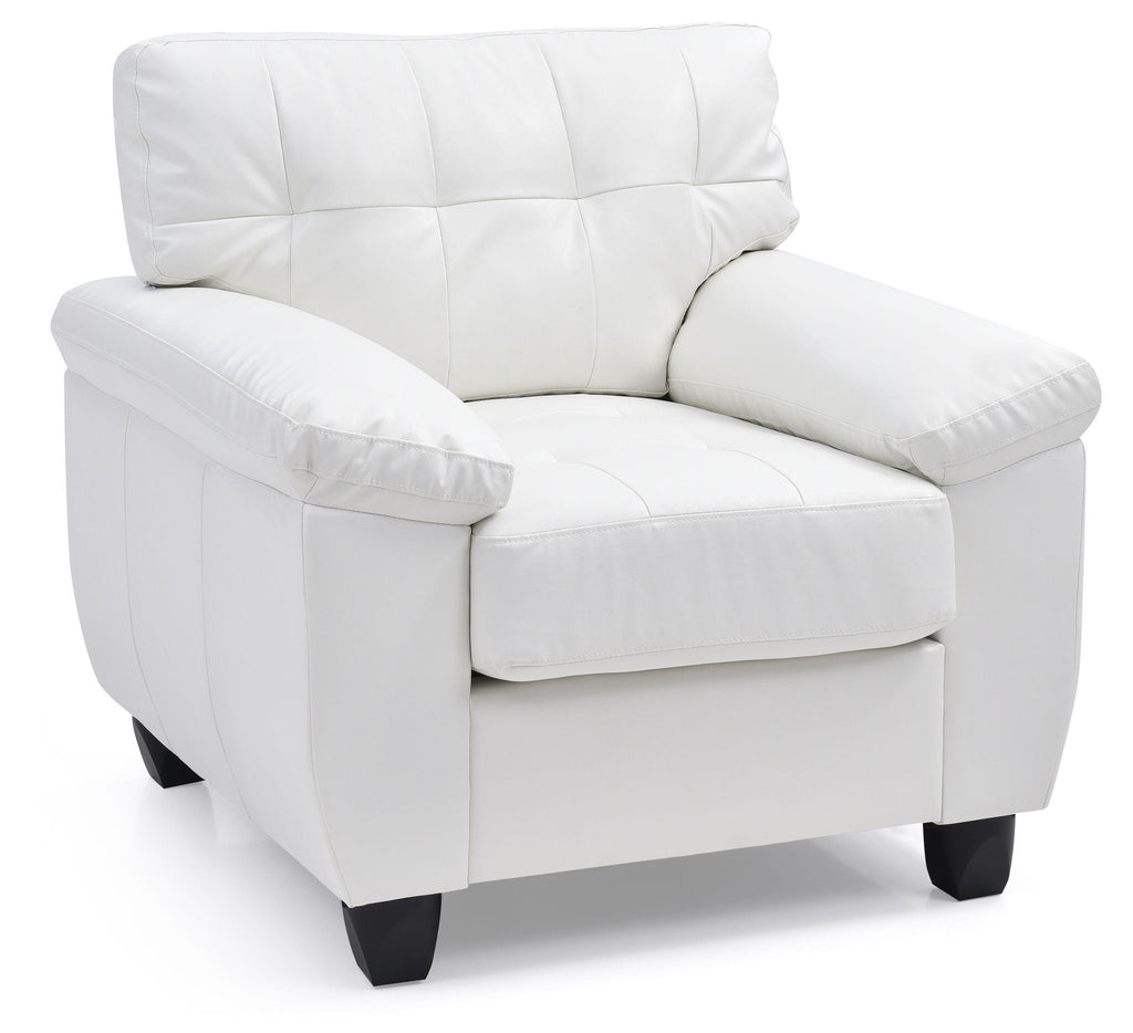 Accent Chair with Removable Back and Pocketed Coil Cushion - Multiple Colors