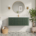 48" Wall Mounted Single Bathroom Vanity with Integrated Basin - Modern