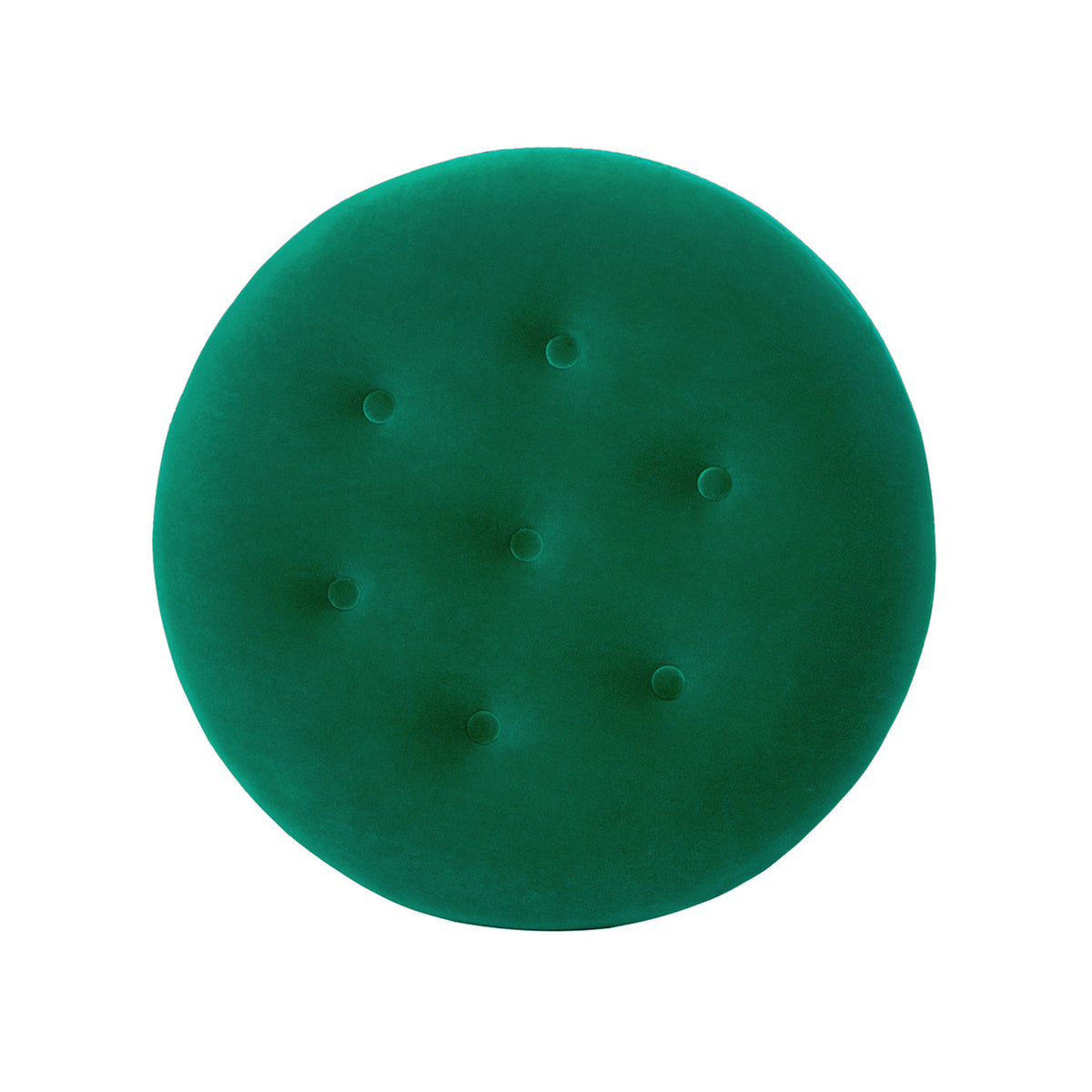 Yolanda 24" Round Upholstered Accent Ottoman