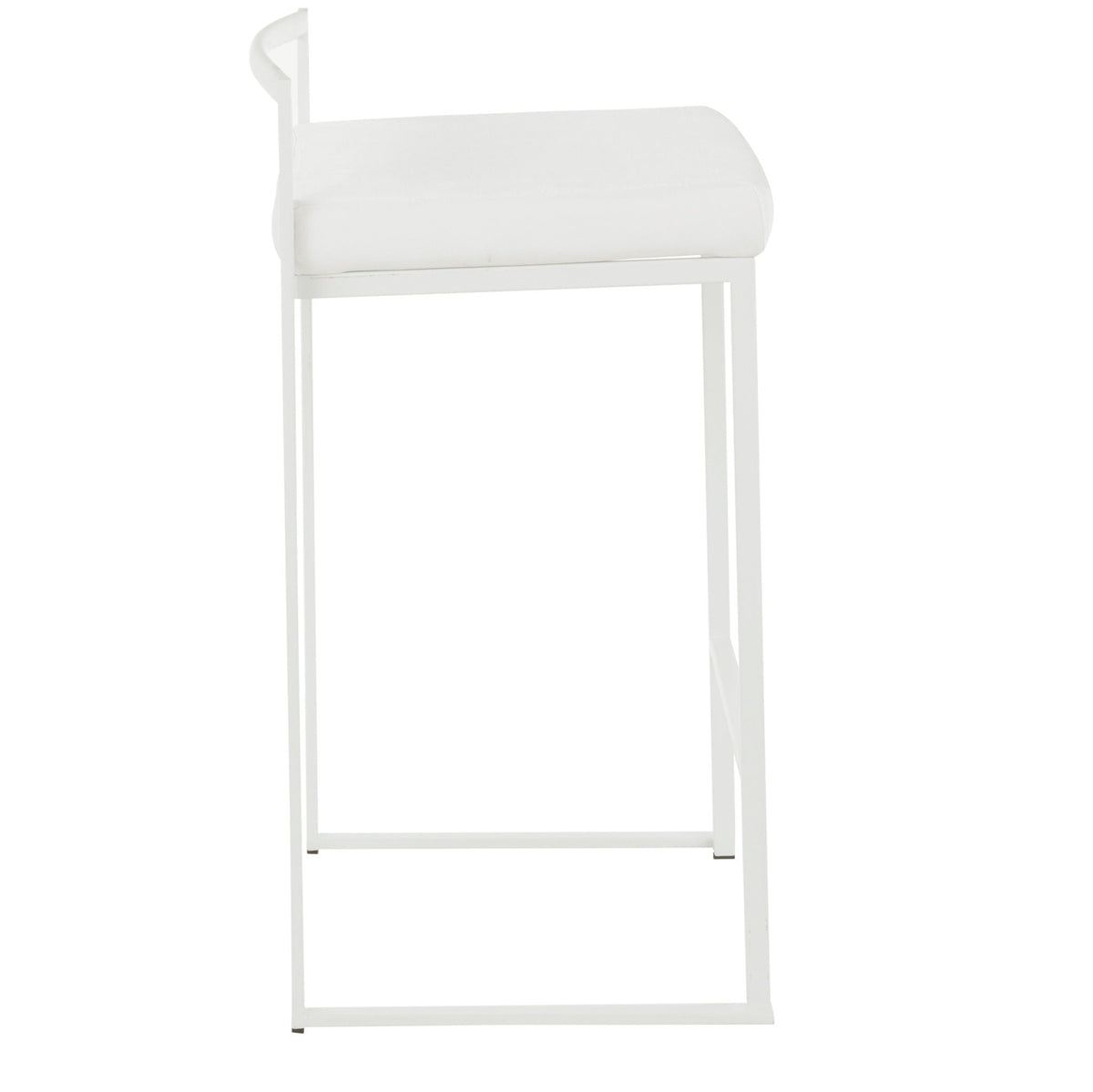 Stackable Counter Stool with Padded Comfort Seat - Multiple Colors