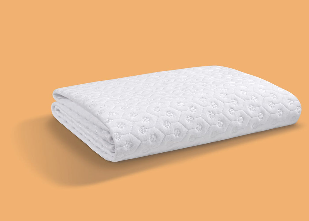 Dri-Tec Full Mattress Protector with Moisture-Wicking Fabric - White
