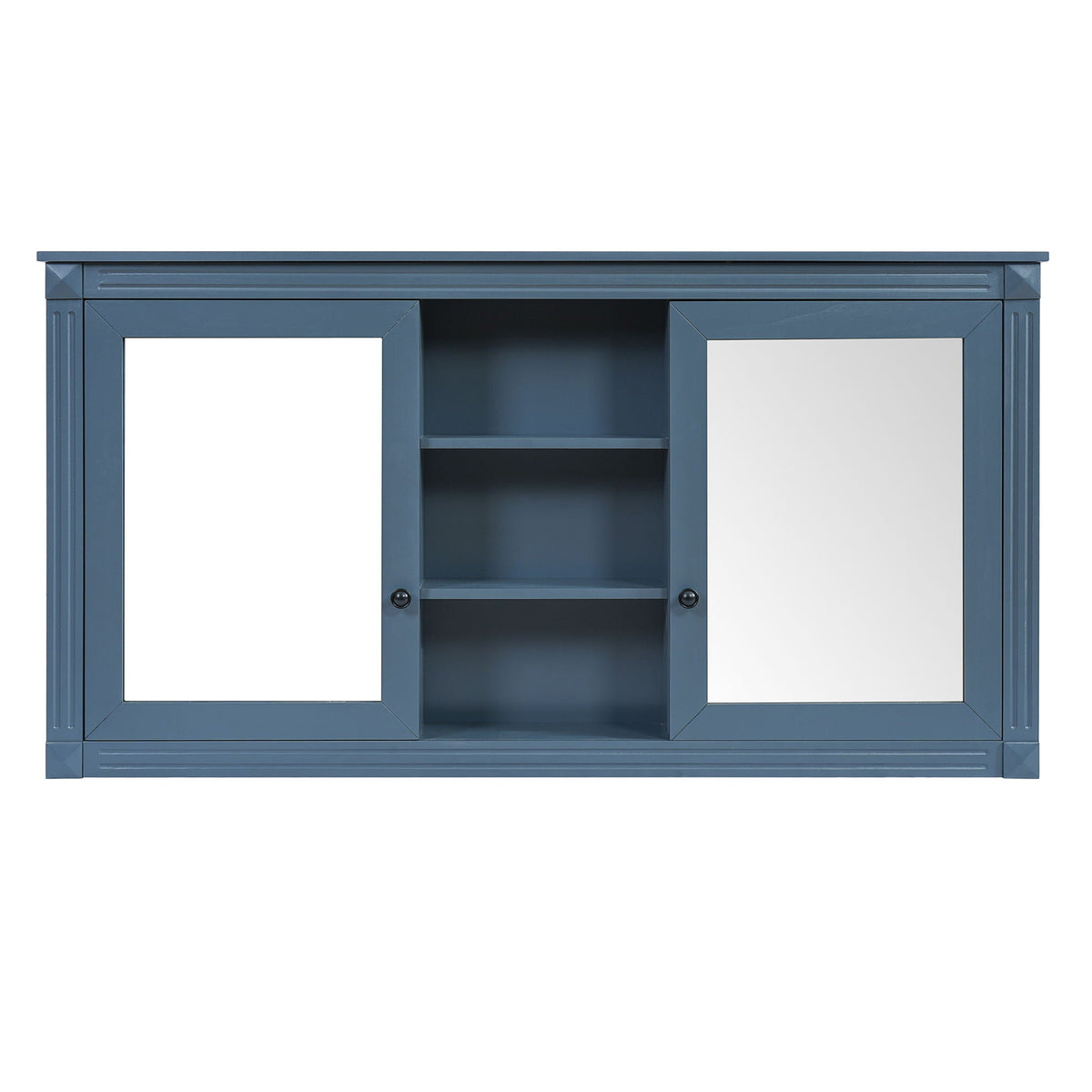 Modern Wall-Mount 2 In 1 Mirror Cabinet