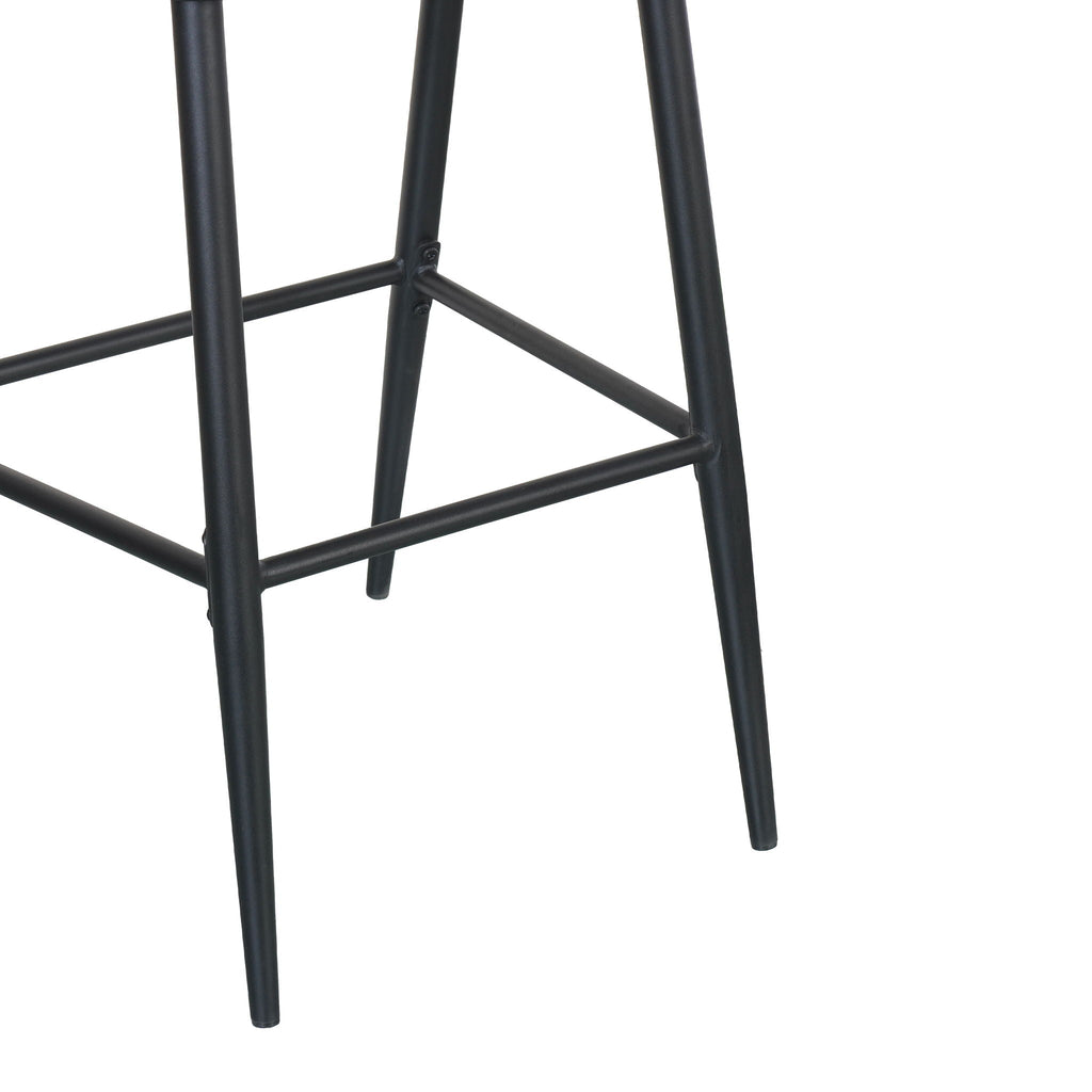 Outdoor 26" Counter Height Metal Frame Counter Stools