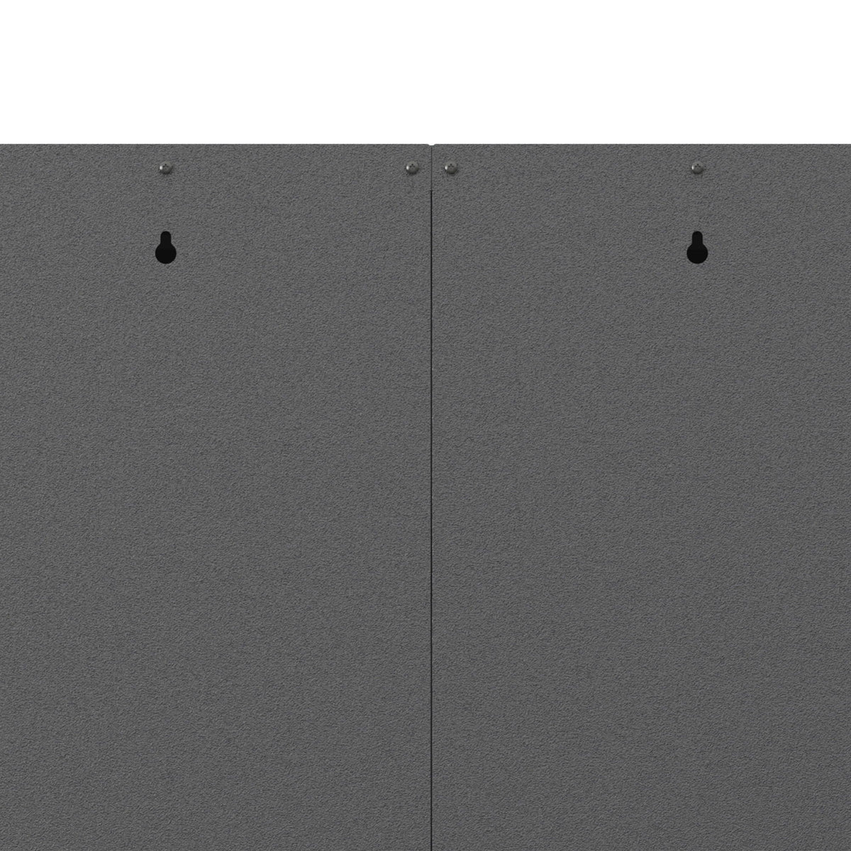 Metal Wall Mounted Tool Storage Cabinet with Locking Door - Gray