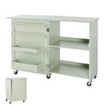 Folding Sewing Table with Compact Storage - Particle Board