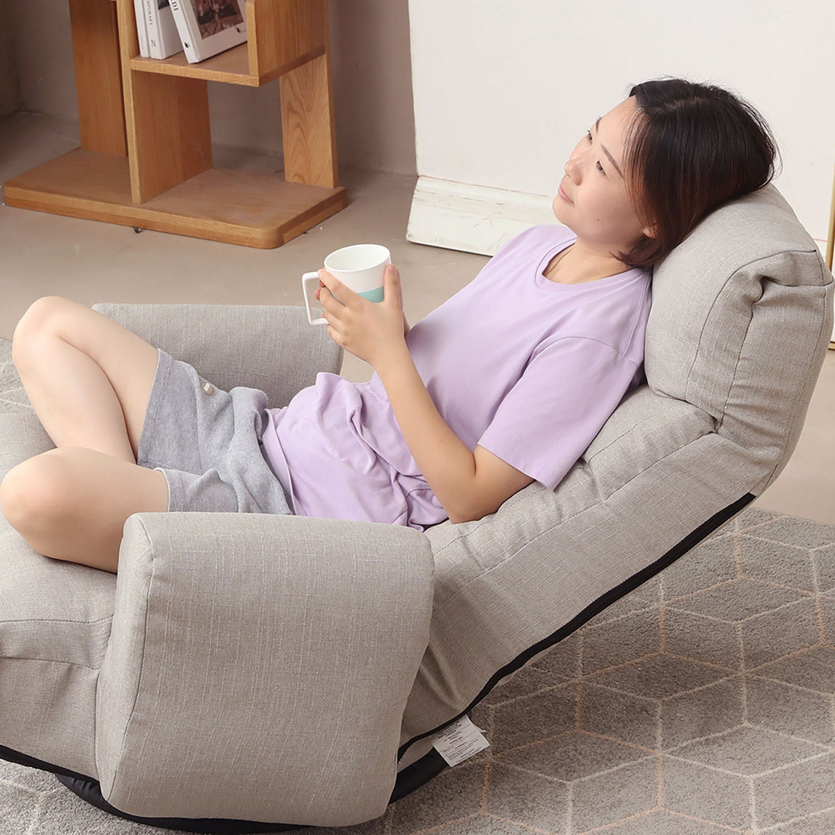 Modern With Metal Frame Swivel Game Lounge Chair With Adjustable Headrest