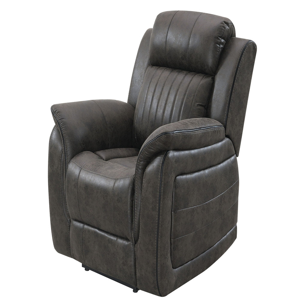 Steban Glider Recliner with Smooth Motion – Gray