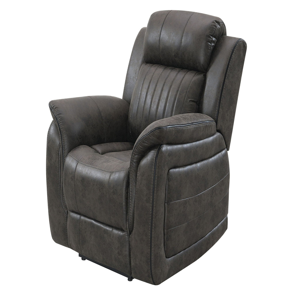 Steban Glider Recliner with Smooth Motion – Gray