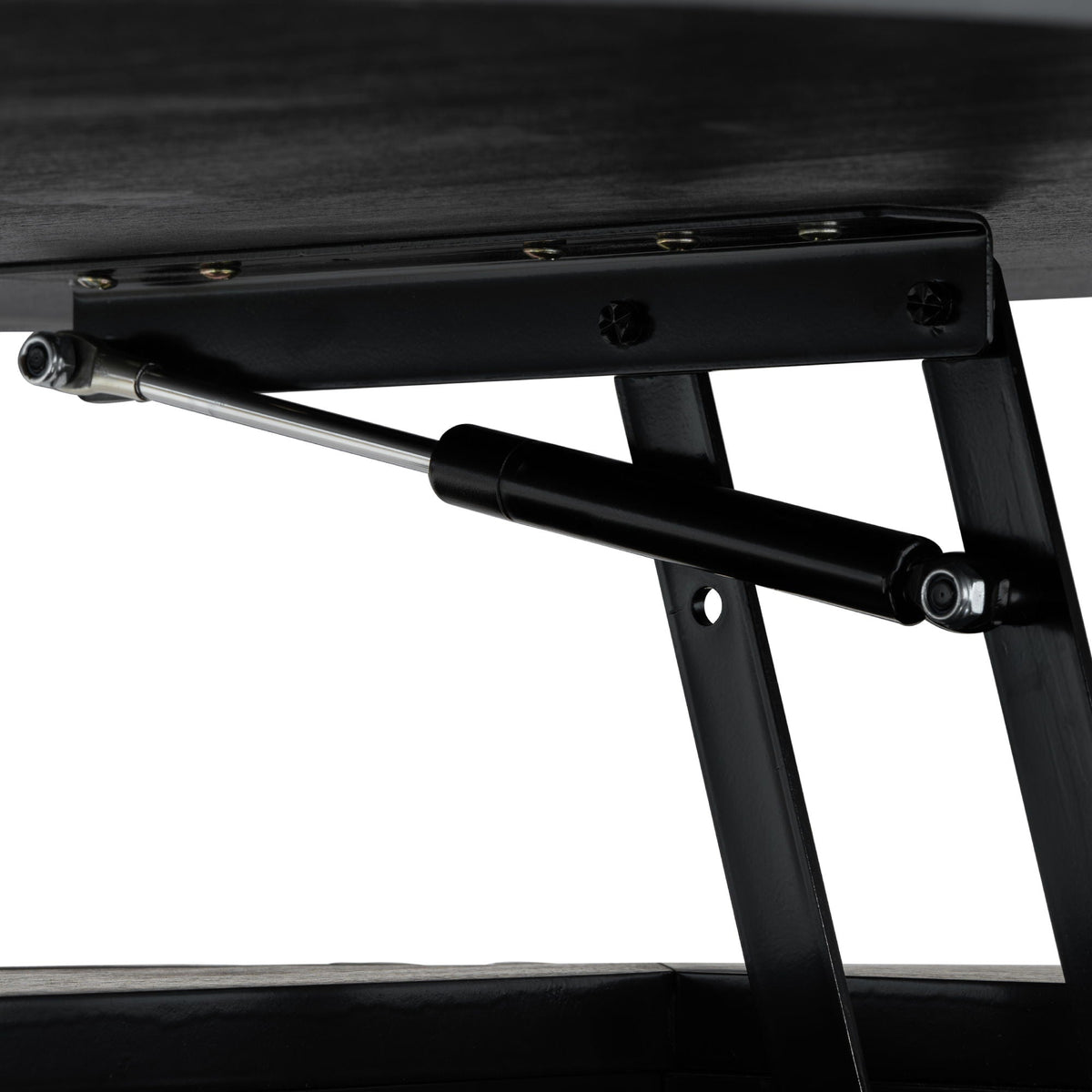 Round Lift Top Coffee Table with Hidden Storage - Multiple Colors