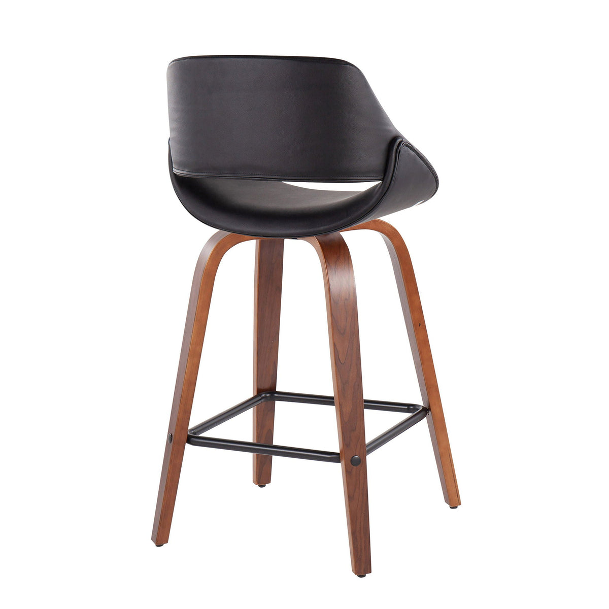 Fabrico - Mid-Century Modern Counter Stool (Set of 2)